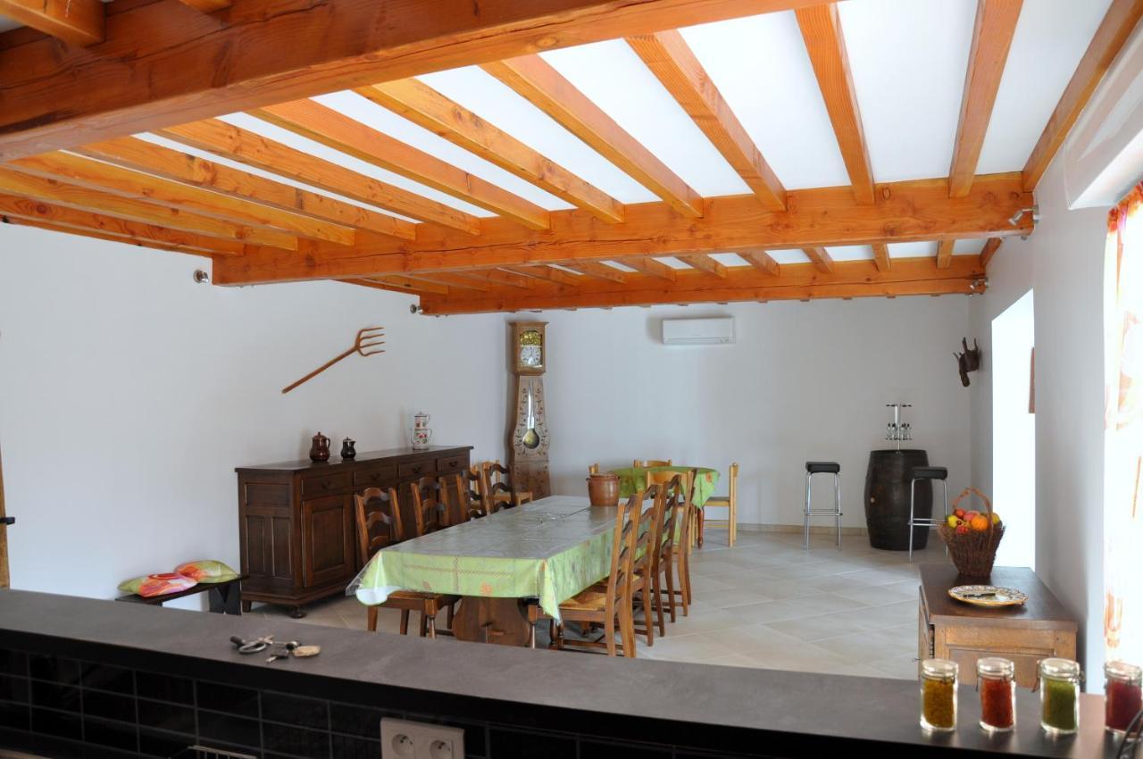 Gite Chez Antonin Villeneuve-Lecussan Esterno foto